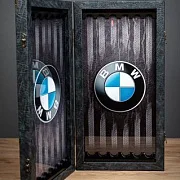 На память: Нарды под стеклом «BMW» — фотография 4