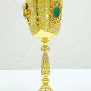 Сувенирный кубок для вина "Сова". Златоуст — красивый подарок — фотография 6