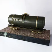 Бронзовая фигурка «Цистерна» — красивый подарок — фотография 2