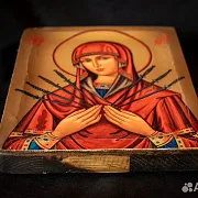 Икона Богородицы "Умягчение злых сердец" — красивый подарок — фотография 3
