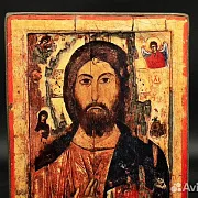 В подарок: Икона "Христос Вседержитель" дерево, ручная работа — фотография 7