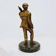 Подарочная бронзовая композиция «Шахтёр», 0,4 кг — фотография 2
