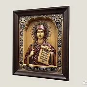 Икона резная Святая Наталья (Наталия) — красивый подарок — фотография 3