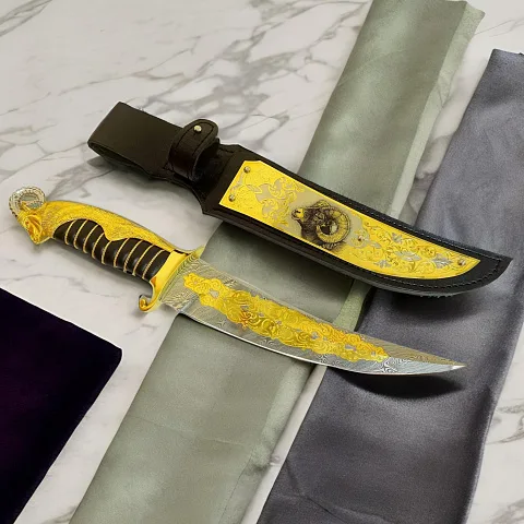 Дамасский нож «Архар» — красивый подарок