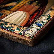 Подарочная икона "Святая Равноапостольная княгиня Ольга" — фотография 6