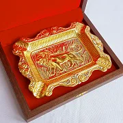 Пепельница "Лев". Позолоченная — оригинальный подарок — фотография 2